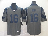Nike Rams 16 Jared Goff Gray Inverted Legend Limited Jersey,baseball caps,new era cap wholesale,wholesale hats